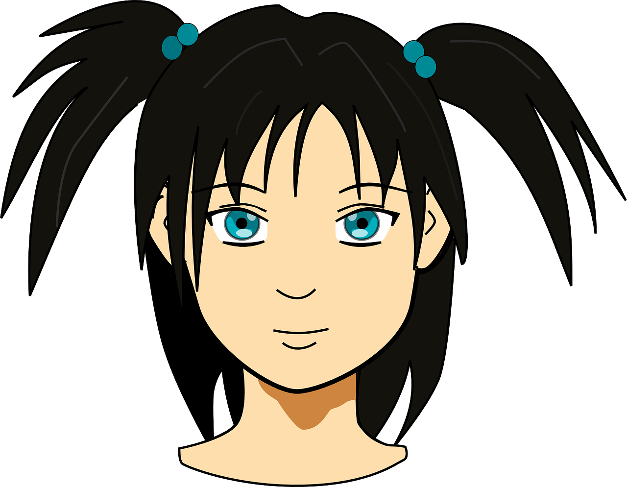 cabeza niña