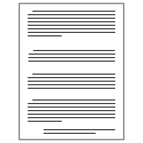 Texto Pictograma texto