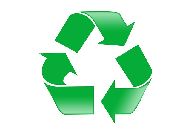 Icono Reciclaje La imagen muestra el símbolo verde de reciclaje.