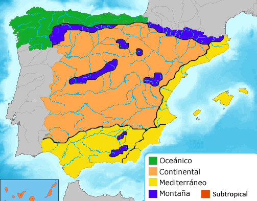 Climas de España Climas de España