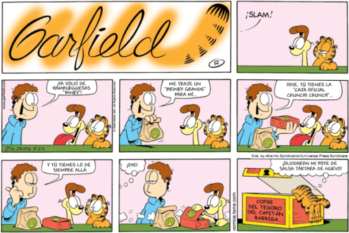 Ejemplo de cómic